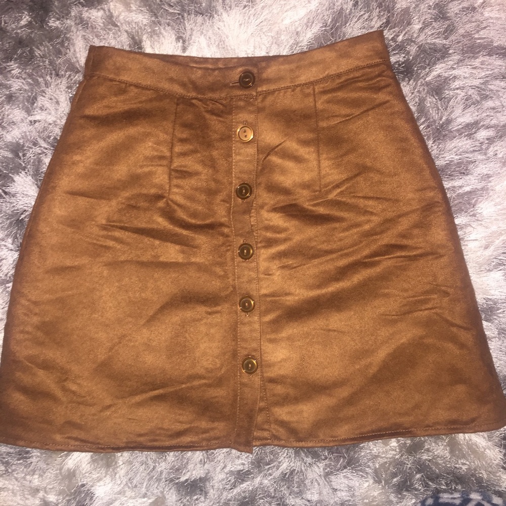 Brown Skirt.